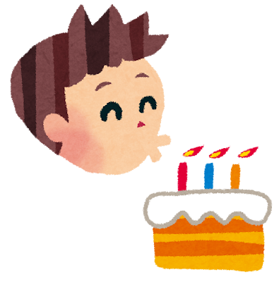 誕生日☆彡